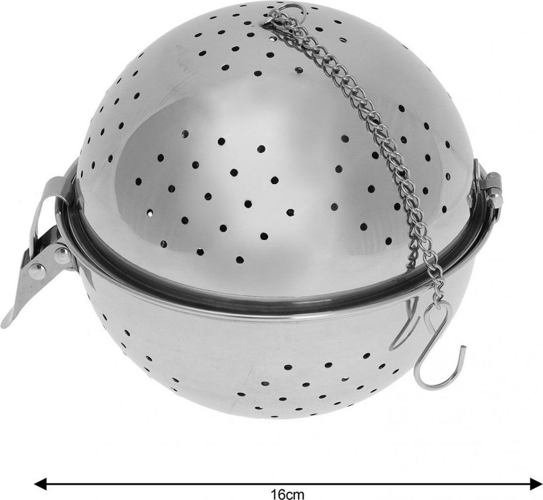 Kinghoff - Infuseur à thé en forme de boule pour cuiseur à riz - Acier