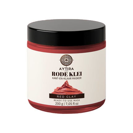 AYTiRA Rode Klei Masker – Kant-en-klaar 200 g | Zuiverend & Verhelderend
