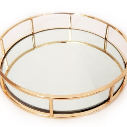 Spiegeldienblad rond