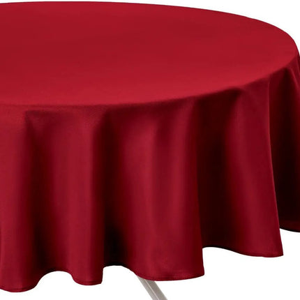 Tafelkleed Grijs anti vlek - Rond - Dia 180 cm - Anti vlekken