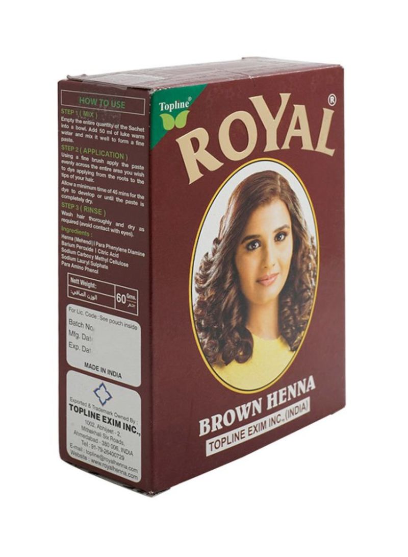 Royal Henna Braun
