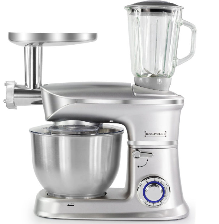 Royalty Line PKM-1900.7BG ; Robot de cuisine 3-en-1 avec 1900 watts