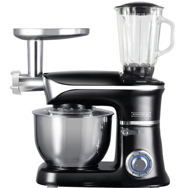 Royalty Line PKM-1900.7BG ; Robot de cuisine 3-en-1 avec 1900 watts
