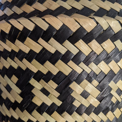 Mand van geweven  zeegras