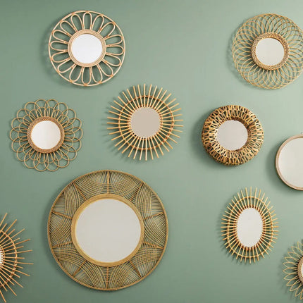 Rotan Spiegel Rond - Ø 58 cm