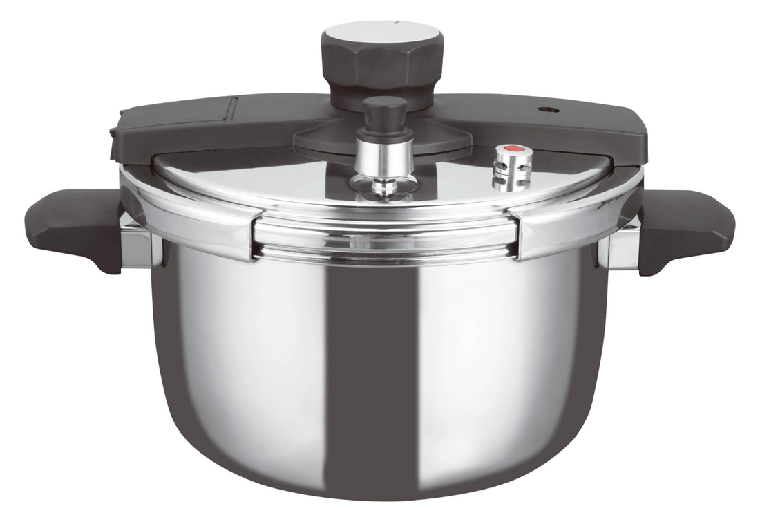 RVS snelkookpan voor inductie – 4,5, 6 of 8 liter, met veiligheidsklep – foto 10