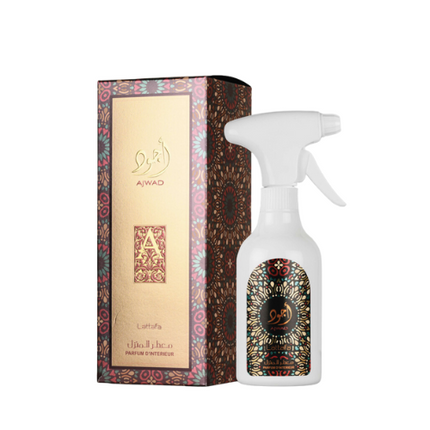 Lattafa Ajwad Air Freshener Room Spray 450ml Langdurende Kamer / Autospray - Luchverfrisser