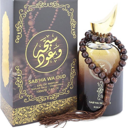 Sabha Wa Oud by Rihanah 100 ml - Eau De Parfum Spray (Unisex)