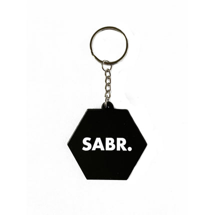 SABR zwart sleutelhanger