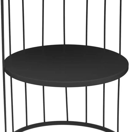 Atmosphera Bijzettafel/Salontafel Kobu -  metaal - rond - industrieel