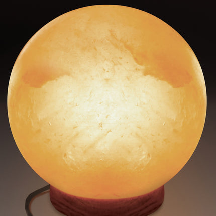 Natuurlijke Himalaya zoutlamp - Ronde vorm - 4.03 kg