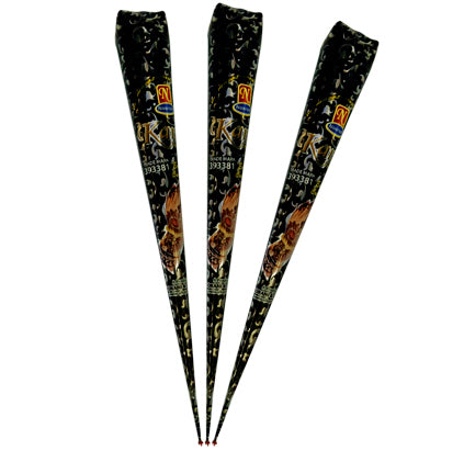 Malika Henna cone zwart