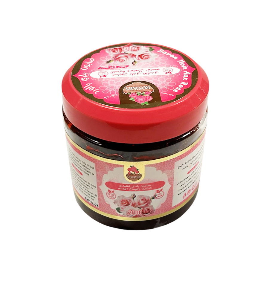 Sabon Beldi Moroccan Rose Black Soap