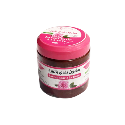 Savon Noir met Rozen – Marokkaanse Zwarte Beldi Zeep – 100% Natuurlijk