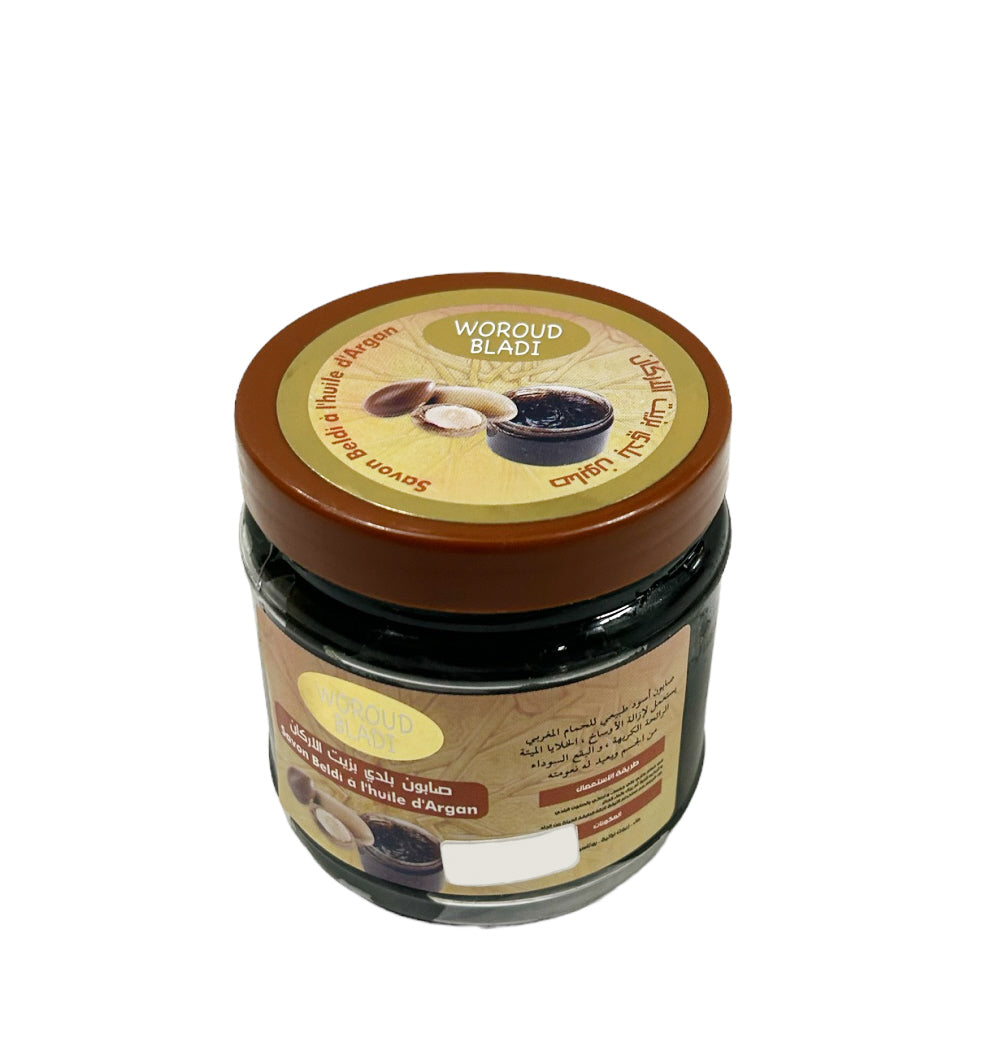 Black soap - Savon Beldi with Argan oil