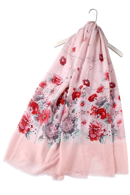 Glitter flower sjaal