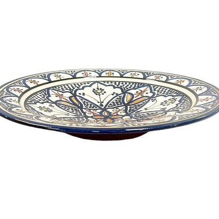 Marokkaanse schaal aardewerk 35 cm