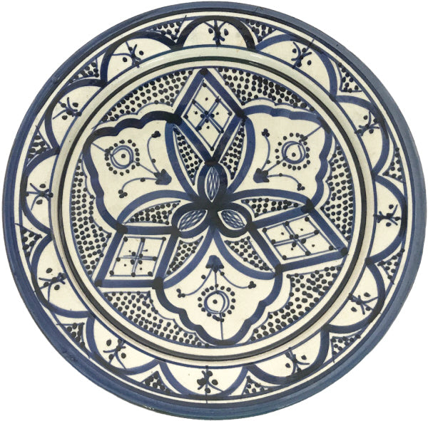 Ø25 cm Schaal  blauw