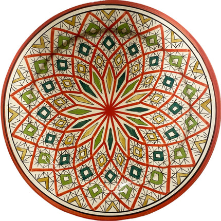 Aardewerk schaal Asfi Ø35