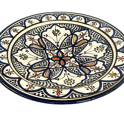 Marokkaanse schaal aardewerk 35 cm