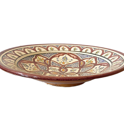 Aardewerk schaal asfi 35 cm