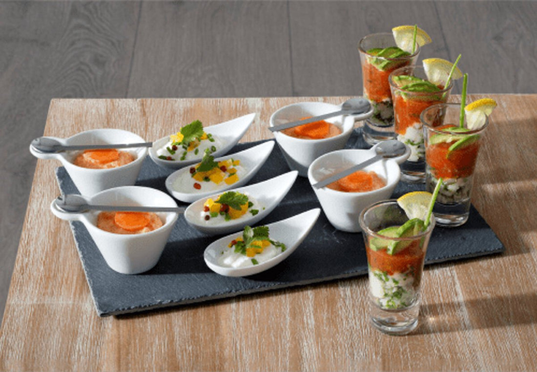 Tapas-Schalen 17-teiliges Set