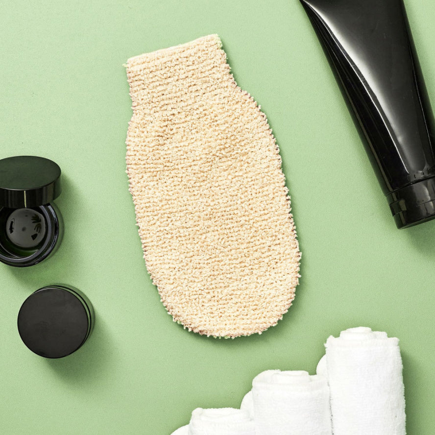 Gant exfoliant en jute 21cm