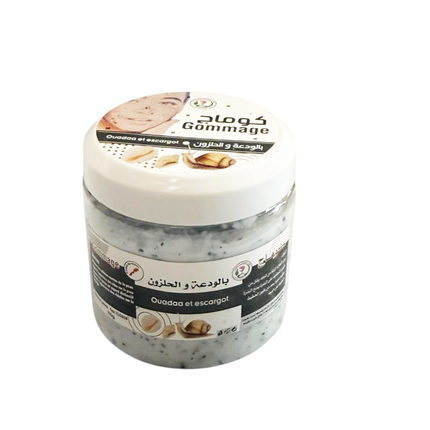 Natuurlijke Scrub met Slakkenextract & Schelpextract
