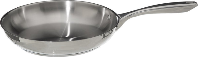 Secret de Gourmet - Koekenpan - Alle kookplaten/warmtebronnen geschikt - zilver - Dia 28 cm