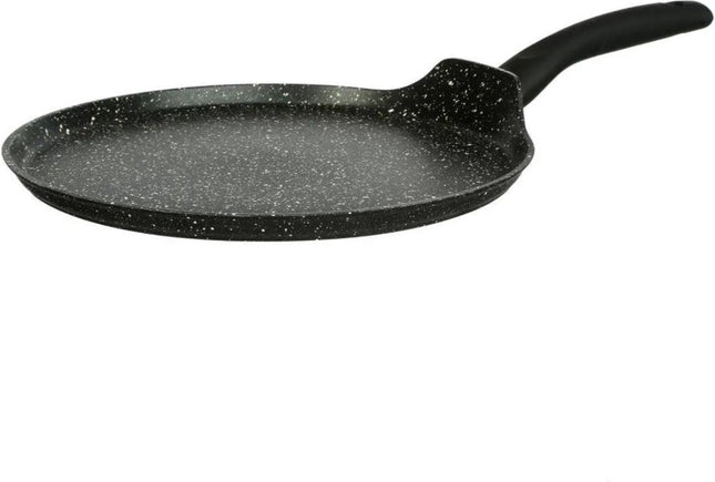 Pannenkoekenpan - Alle kookplaten/warmtebronnen geschikt - zwart - Dia 28 cm