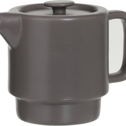 Secret de Gourmet 3 in 1 Theepot + Kopje + Onderzetter Keramiek - Taupe