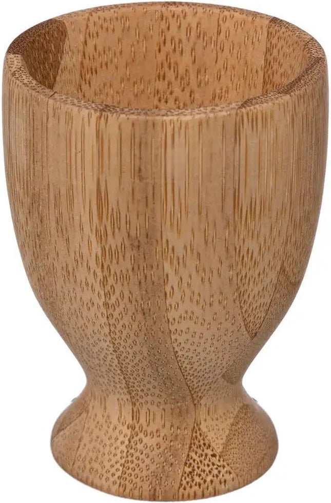 Secret de gourmet Eierdopjes bamboe - Set van 6 - H7,5 CM