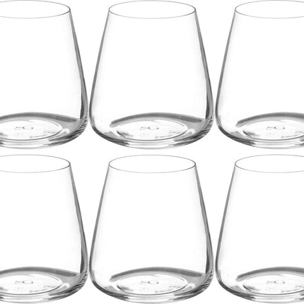 Set van 6x stuks tumbler glazen Selenga 430 ml van glas