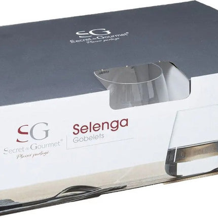 Set van 6x stuks tumbler glazen Selenga 430 ml van glas