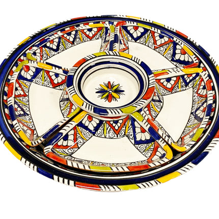 Tapasschaal serveer set - dipset