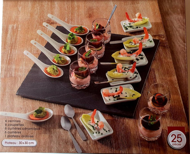 25 Delige Hapjes  - Aperitief set