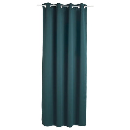 Set van 2 Verduisterende Gordijnen – 135x240 cm – Thunderstorm Blauw – Geluiddempend & Warmtewerend – Met Ringen