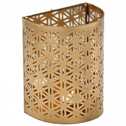 Sfeerlicht Flower of Life met spiegel - kaarshouder
