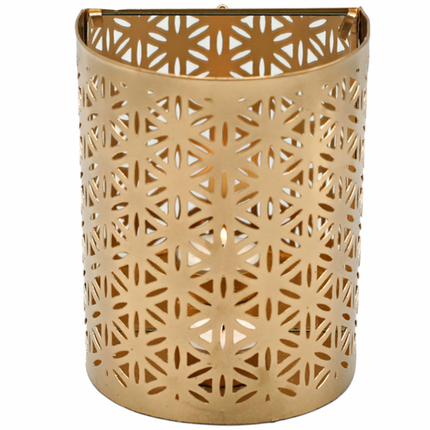 Sfeerlicht Flower of Life met spiegel - kaarshouder