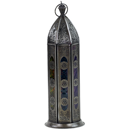 Sfeerlicht oosterse lantaarn 8.5×30 cm