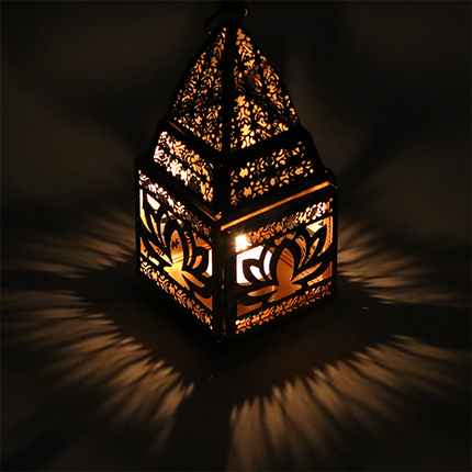 Sfeerlicht oosterse lantaarn Lotus