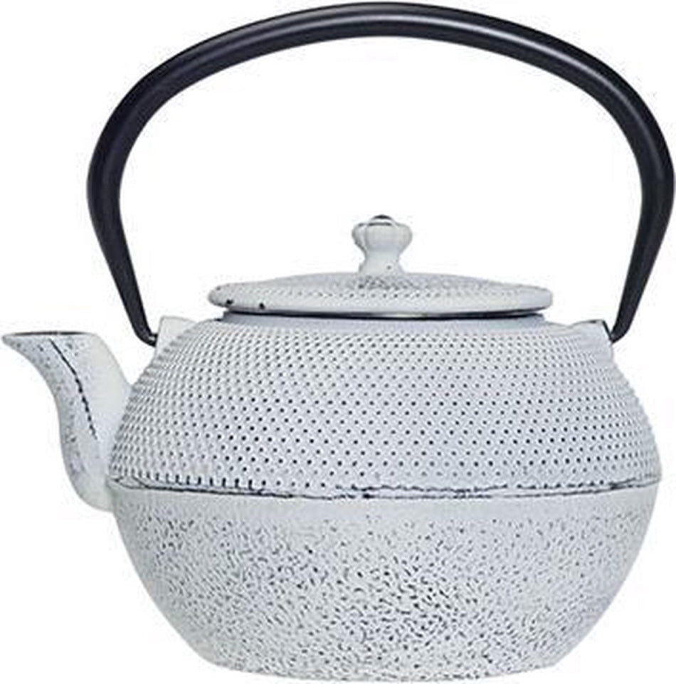 Théière Trendy Shinto Crème en fonte avec filtre 1,2L
