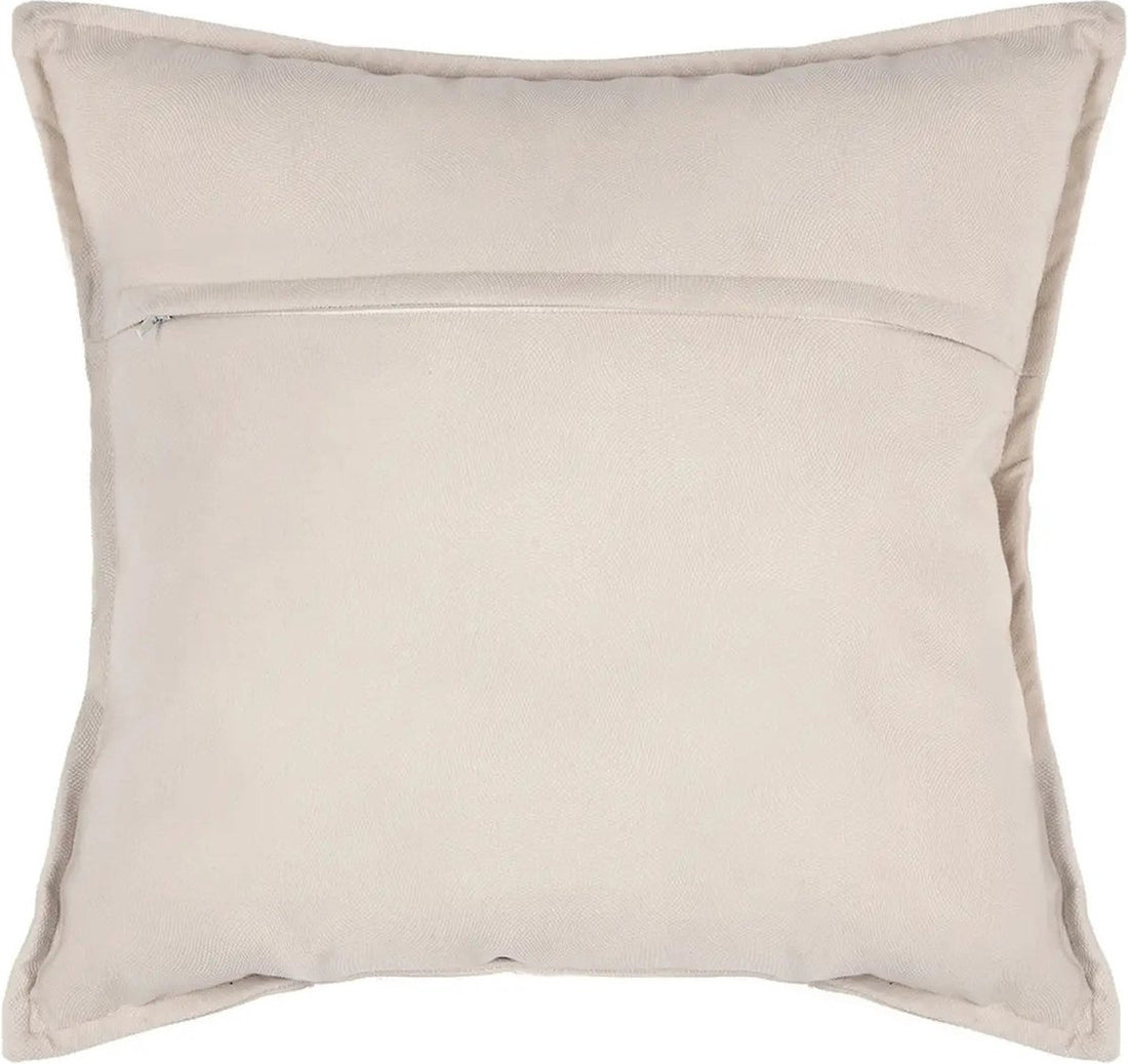 Atmosphera sierkussen Sophia 55 x 55 cm – ivoorwit, met rits – foto 2