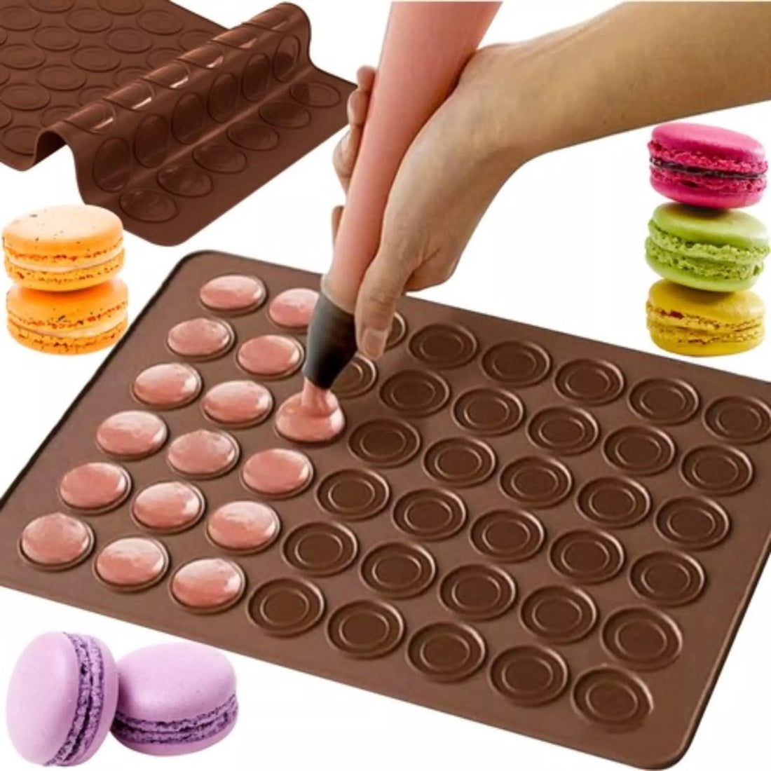 Siliconen bakvorm voor koekjes
