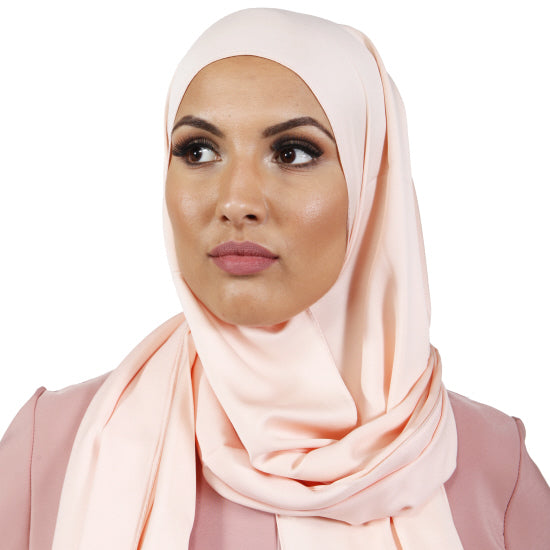 Pashmina sjaal – zachte hoofddoek met glans, 180 x 70 cm, in 30 kleuren