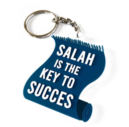 Porte-clés bleu Salah