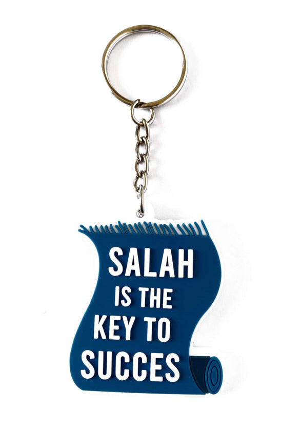 Porte-clés bleu Salah
