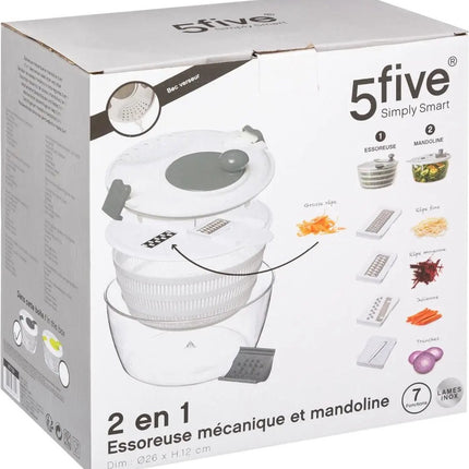 Slacentrifuge / slazwierder / sladroger - 3 liter - Salade spinner