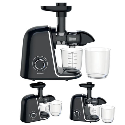 Klausberg Slow Juicer– 150W | 700 ml | Cold Press | Groenten en Fruitpers | Luxe Design & Hoog Saprendement