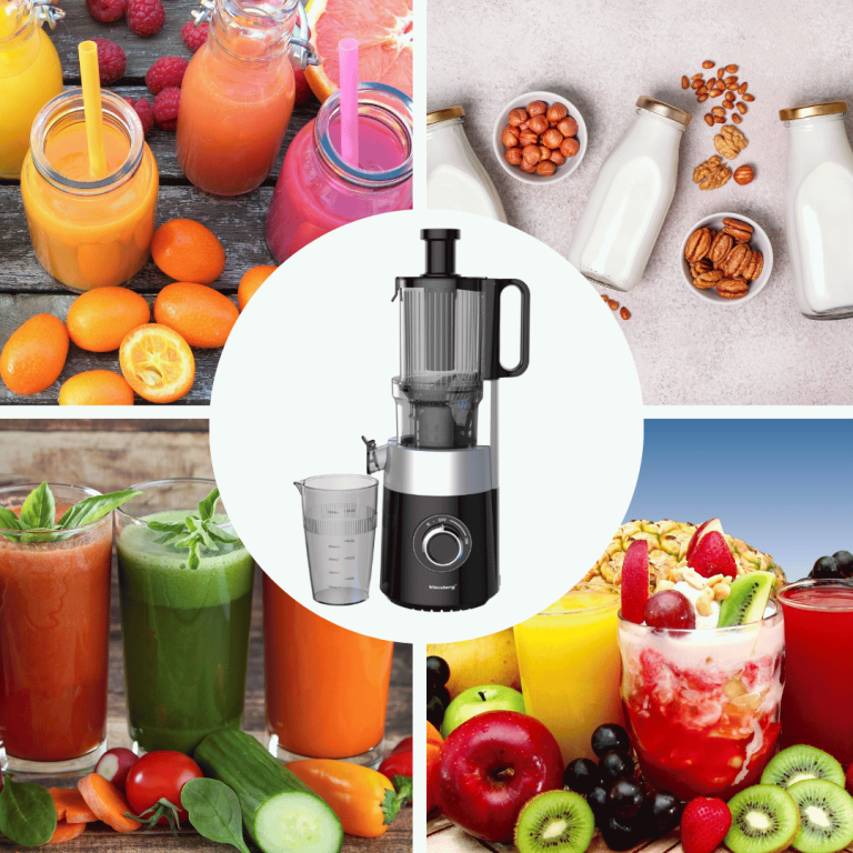 Klausberg KB-7871 slowjuicer – cold press juicer met brede vulopening, 180 W – foto 14